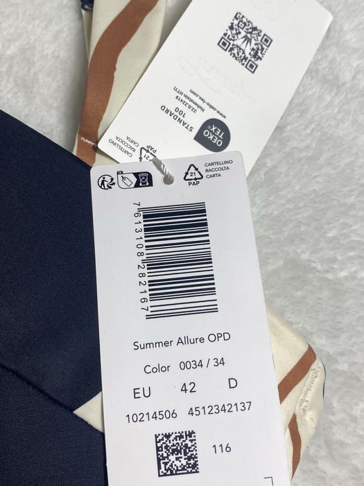 Strój kąpielowy Triumph Summer Allure 42D kremowo czarny- nowy OKAZJA