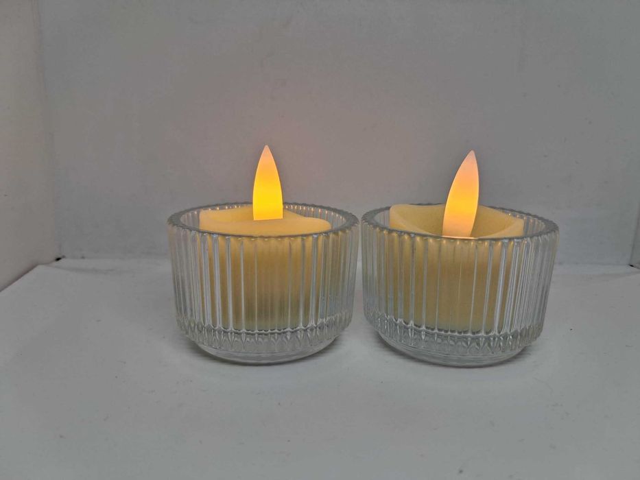 Świecznik szklany mały na tealight