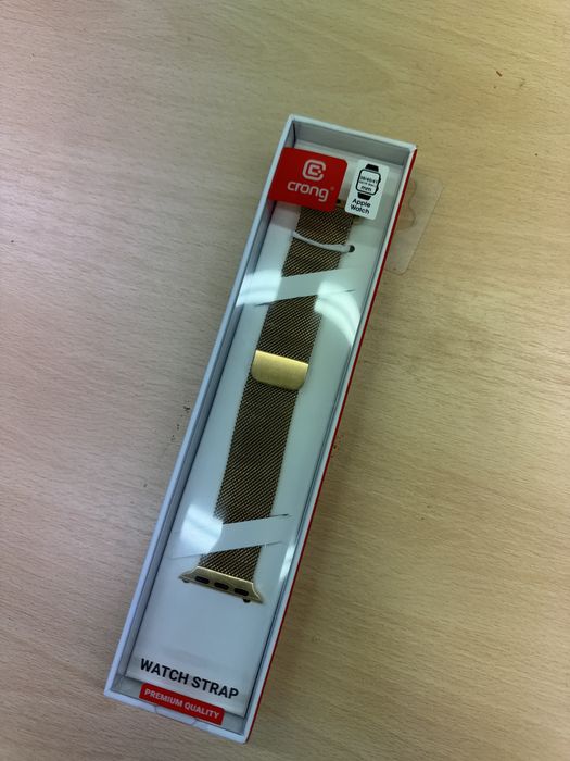 Pasek Apple Watch Crong Zloty