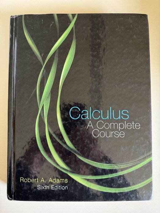 Calculus a complete course Robert A. Adams