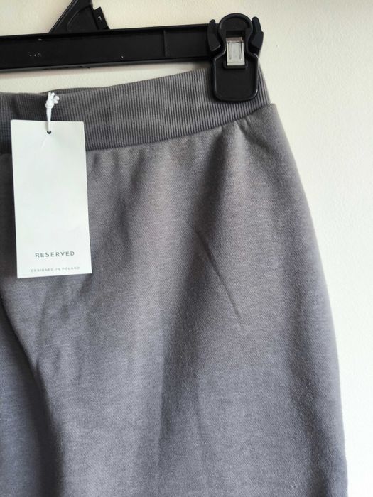 Nowa z metką! Szara, ciepła spódnica Reserved – rozmiar S/36