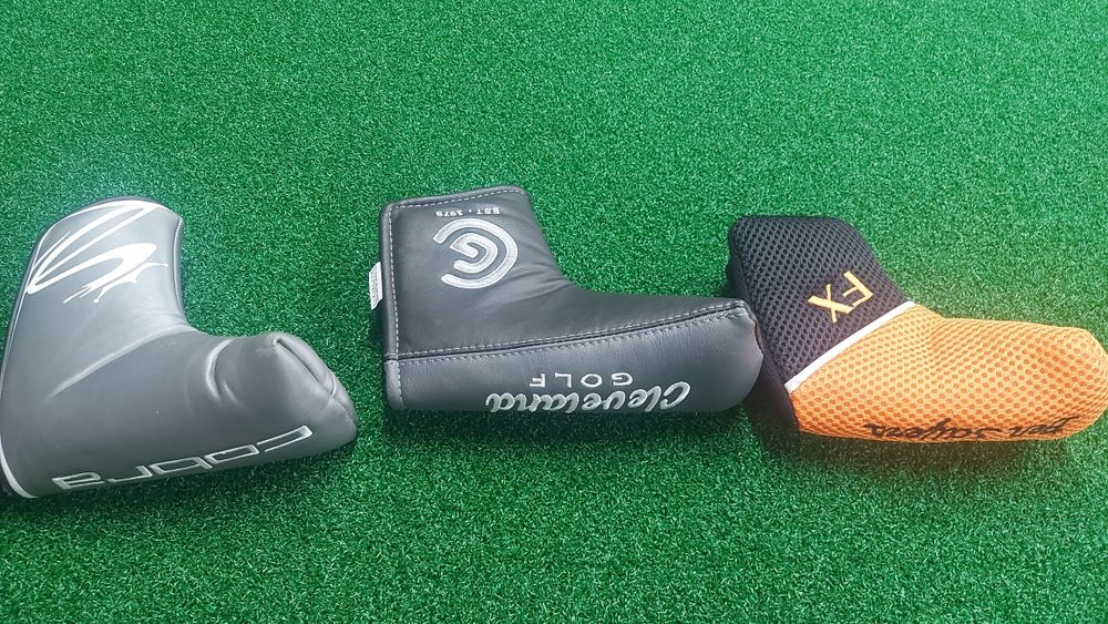 Headcover na putter kij golfowy.