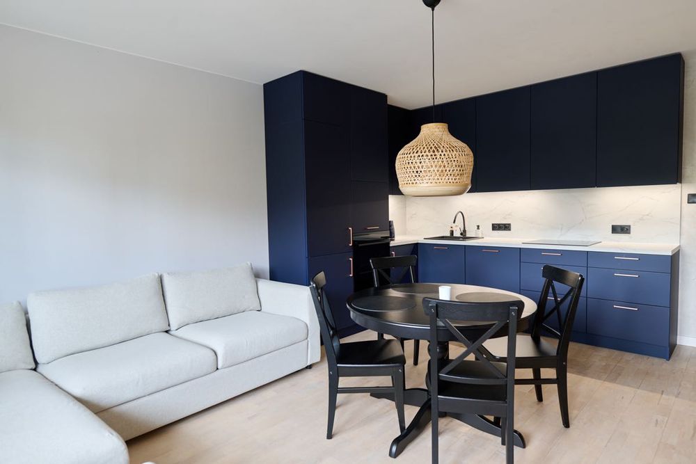 56 m² | Słoneczna Dolina | Sypialnia + Gabinet | Wygodny i przestronny aneks kuchenny | Balkon