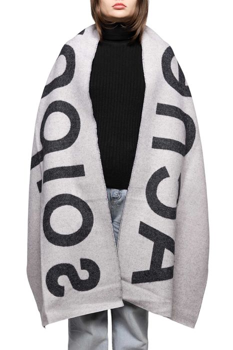 Шарф Acne Studios Toronty Scarf Dark Grey
