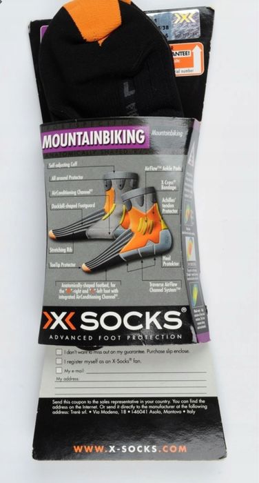 Skarpety x-bionic Mountain Biking rozm. 38