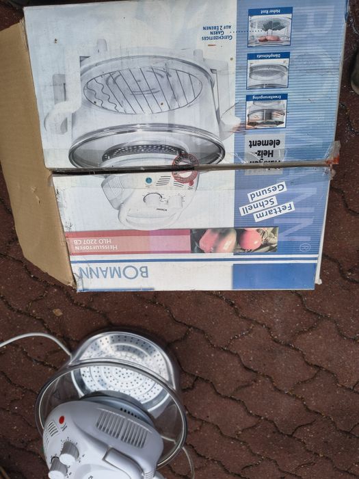 Grill elektryczny z termoobiegiem