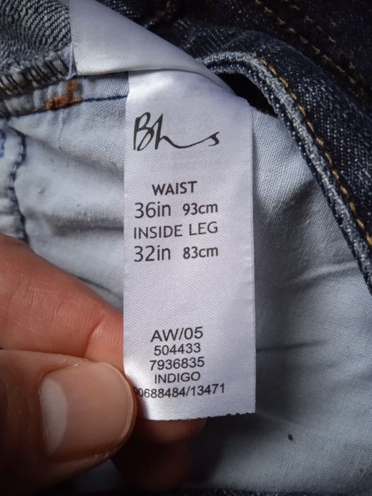 Мужские Джинсы BHS W36 L33