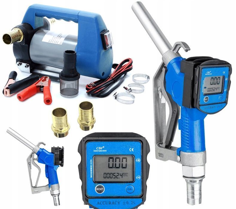 Mini Cpn Pompa 12V Pistolet Do Tankowania Paliwa