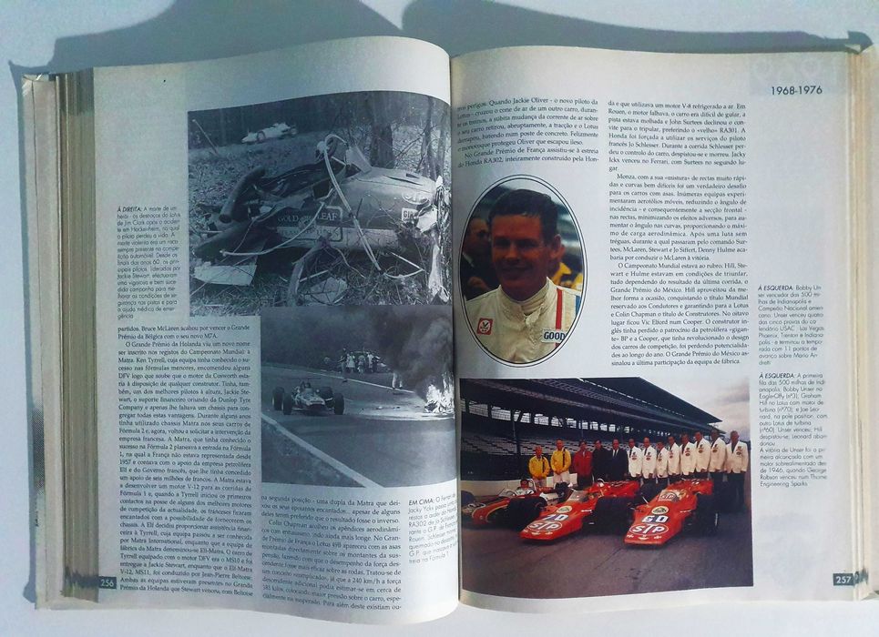 Livros sobre a história da Formula 1