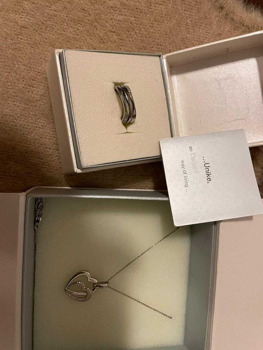 Conjunto colar + anel UNIKE