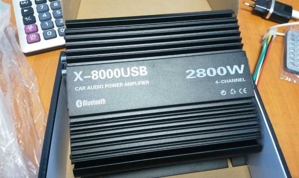 Мощный усилитель звука автомобильный 2800Вт для сабвуфера магнитолы