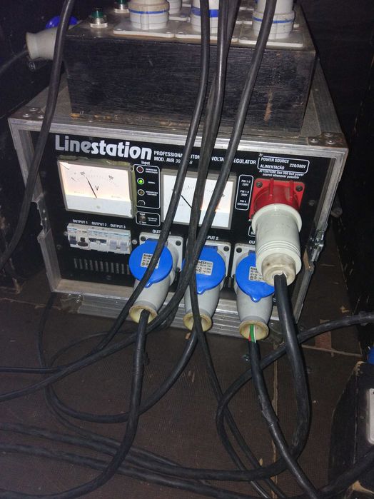 Material Banda - Colunas Amplificadores Moving Heads