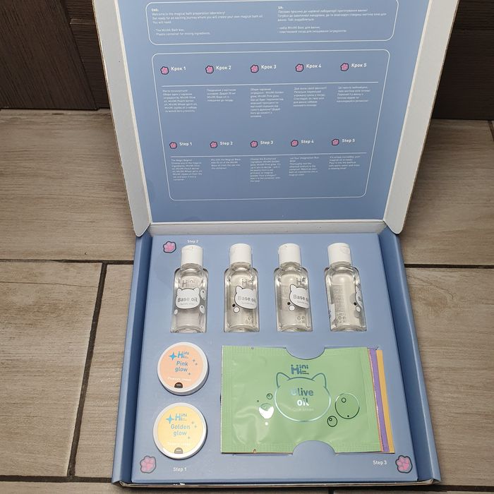 Подарунковий набір для дівчинки Бокс для ванни MiniMi  kids beauty