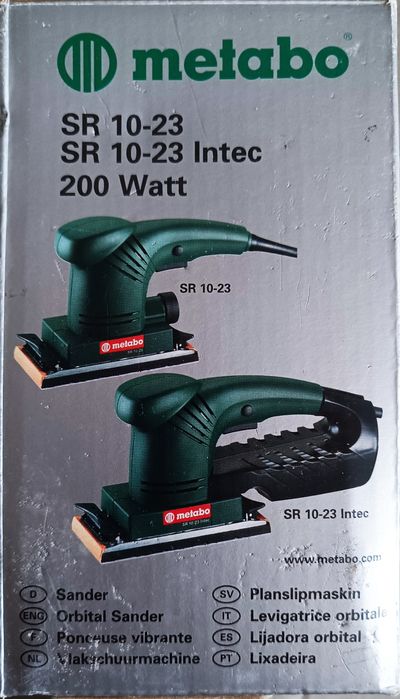Szlifierka oscylacyjna METABO SR 10-23 Intec
