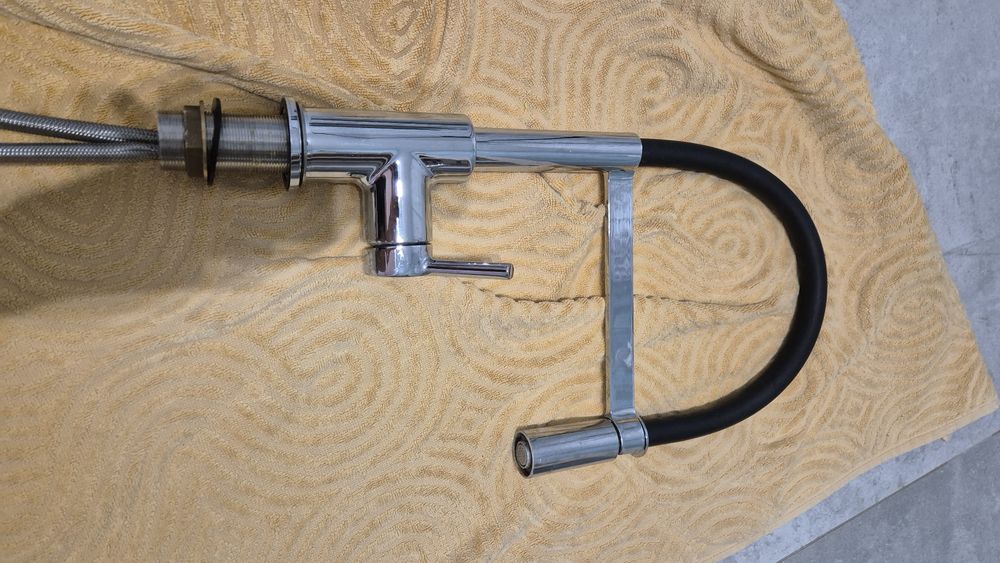 Bateria FRANKE Lina Chrom/czarny używana ponad rok. Stan bardzo dobry.