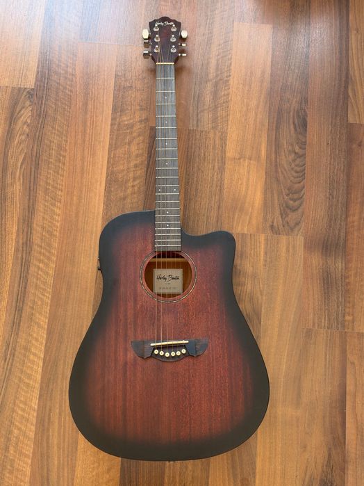 Guitarra Harley Benton Delta Blues DCE