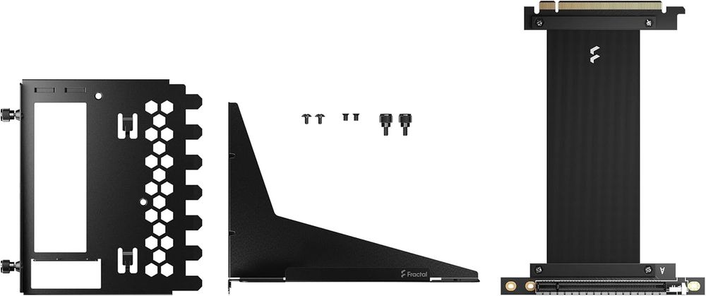 Fractal Design Pionowy Wspornik Riser Flex 2 Pcie 4.0 Czarny