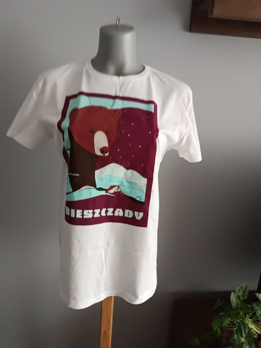 T-shirt z nadrukiem Bieszczady Livergy