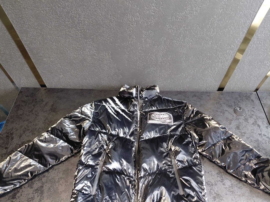 Plein Sport Kurtka Czarna Regular Fit XL męska