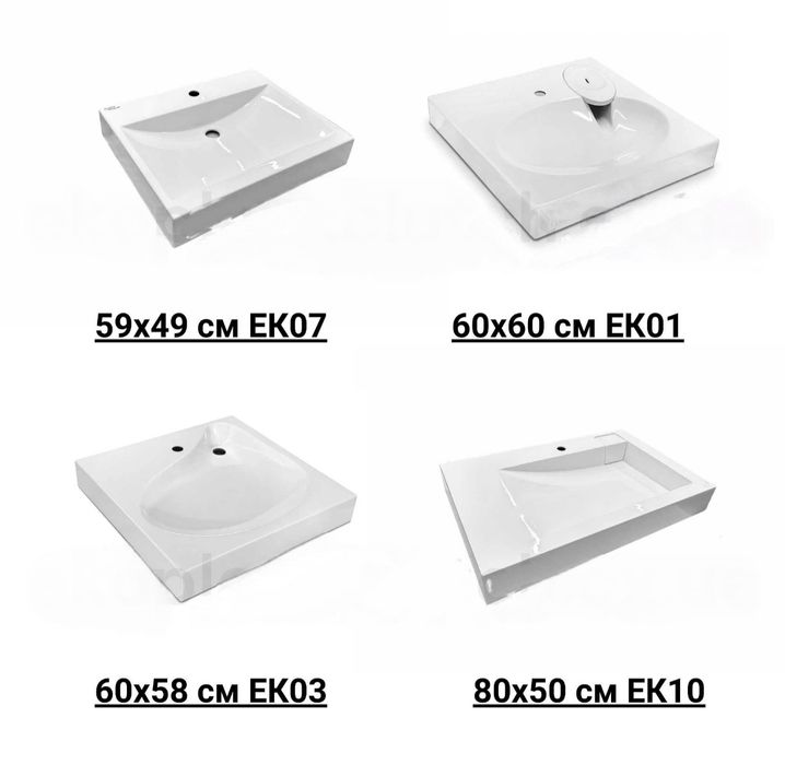 Umywalka nad pralkę akrylowa