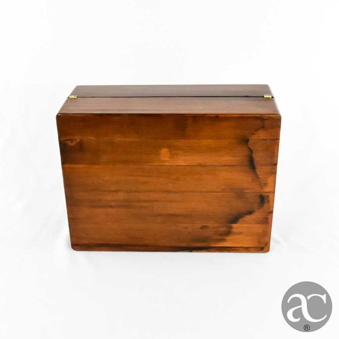 Caixa de fabrico Inglês, início séc. XIX madeira exótica com embutidos
