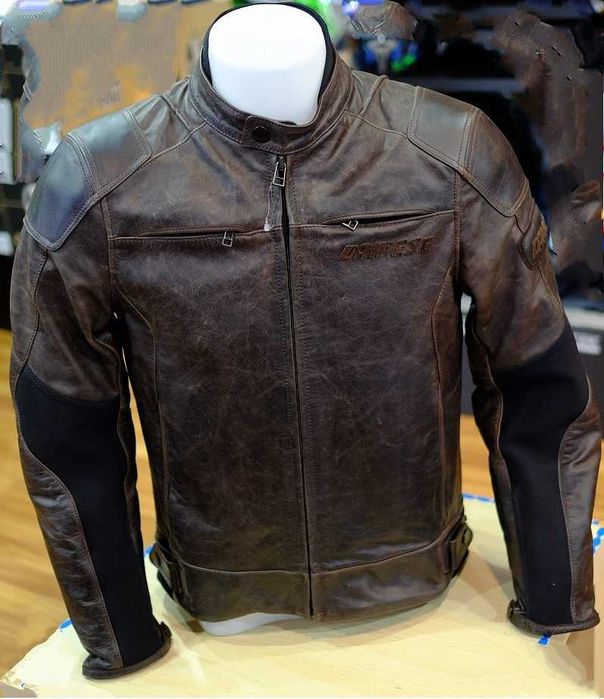 Мото куртка Dainese М кожаная новая