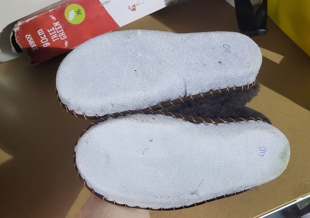 Kapcie puchata bambosze góralskie rozmiar 40