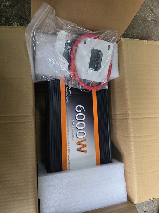 Przetwornica Sinus 6000w 12V 24v DC 230V inwerter 3000w falownik інвер