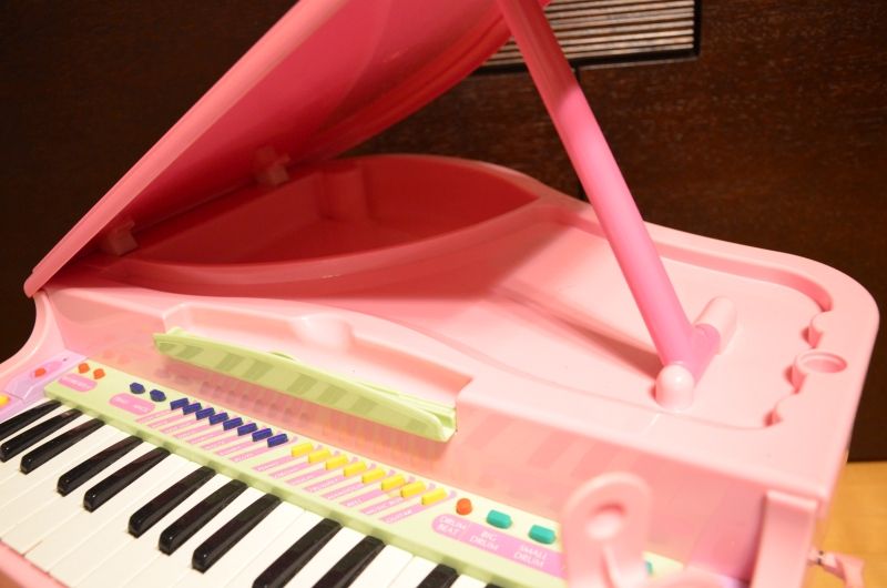 Elektryczne pianino fortepian krzesełko zabawka edukacyjna dla dzieci