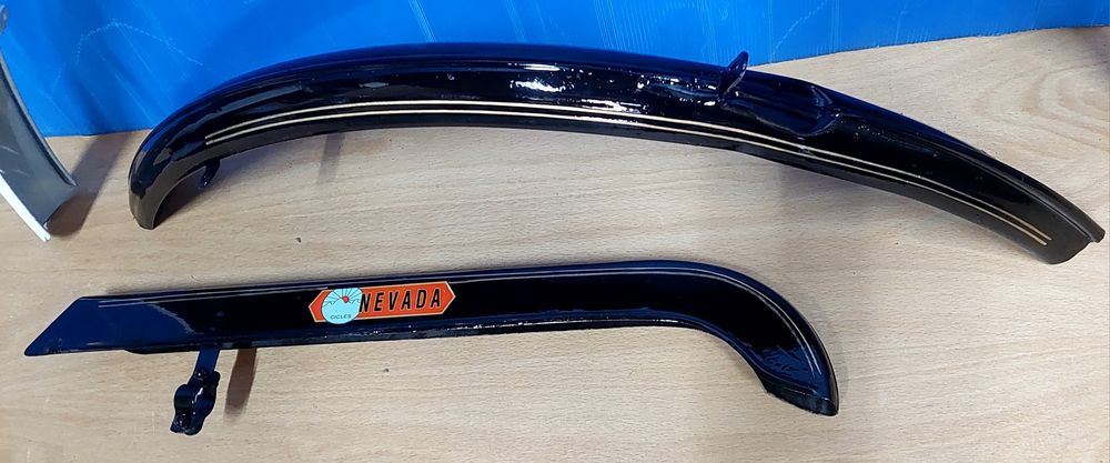 Quadro bicicleta pasteleira NEVADA restaurado pintura original