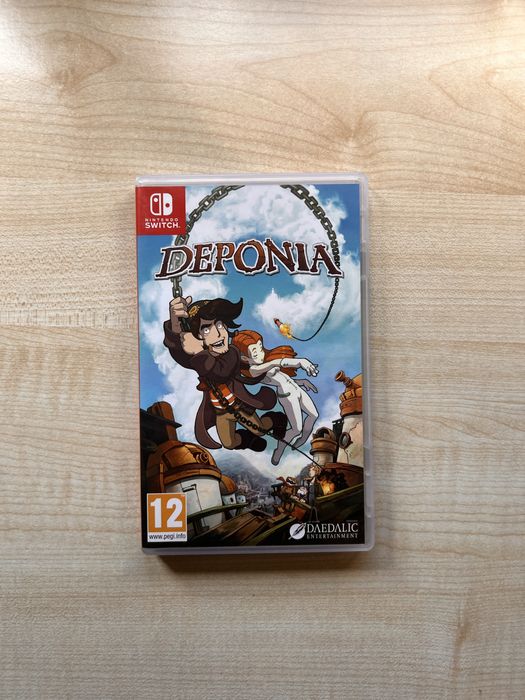 Deponia gra nintendo switch