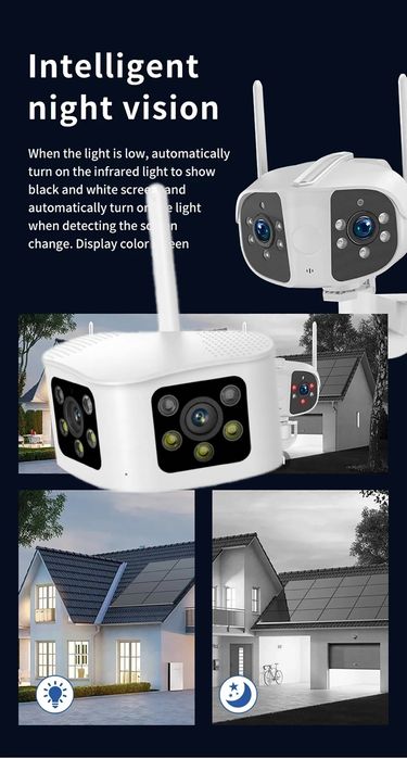 8 мп Панорамная Wifi камера