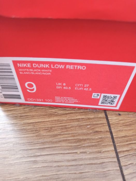 Nike dunk low panda oryginalne