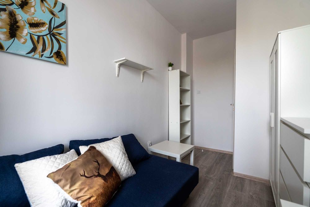 Przytulny pokój 1 osobowy w spokojnym mieszkaniu