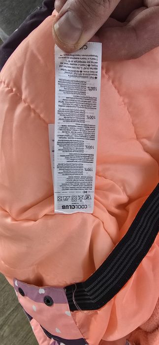 Kurtka zimowa narciarska Coolclub Smyk rozmiar 152