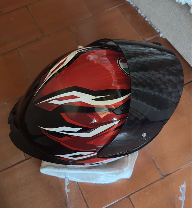 Capacete Agv lion K1S + Cardo