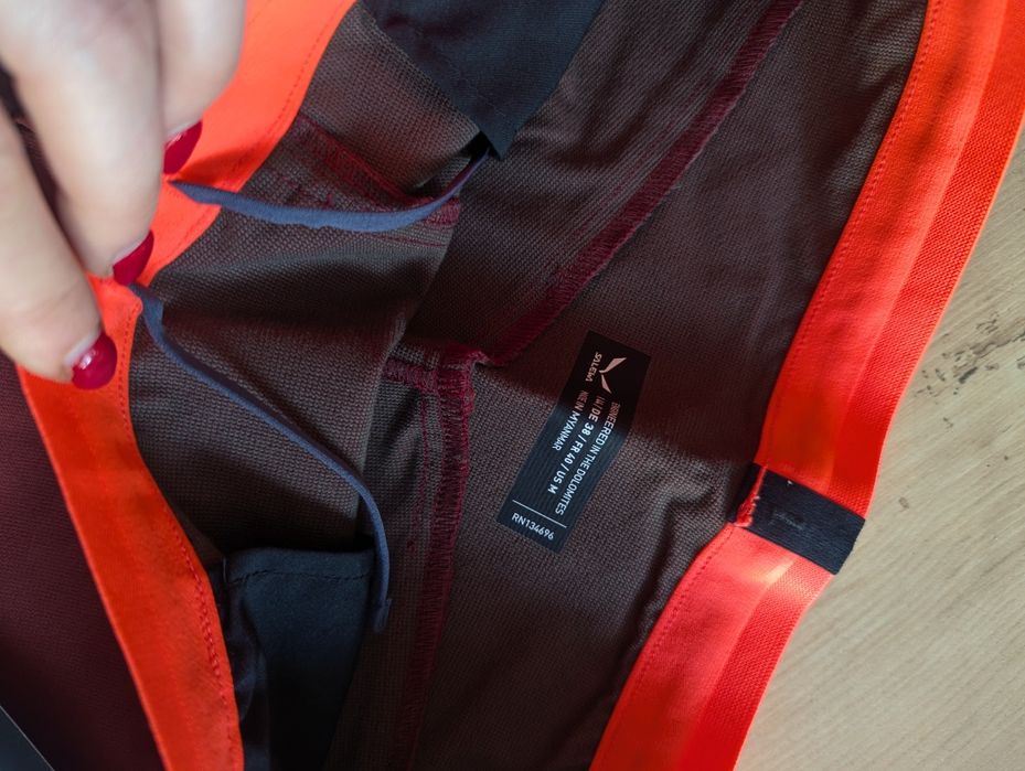 Spodnie skiturowe damskie Salewa Sella DST Light Pants - syrah 12 M