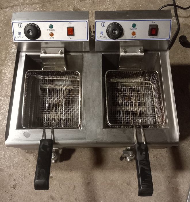 Frytkownica Dwukomorowa 2x3200W