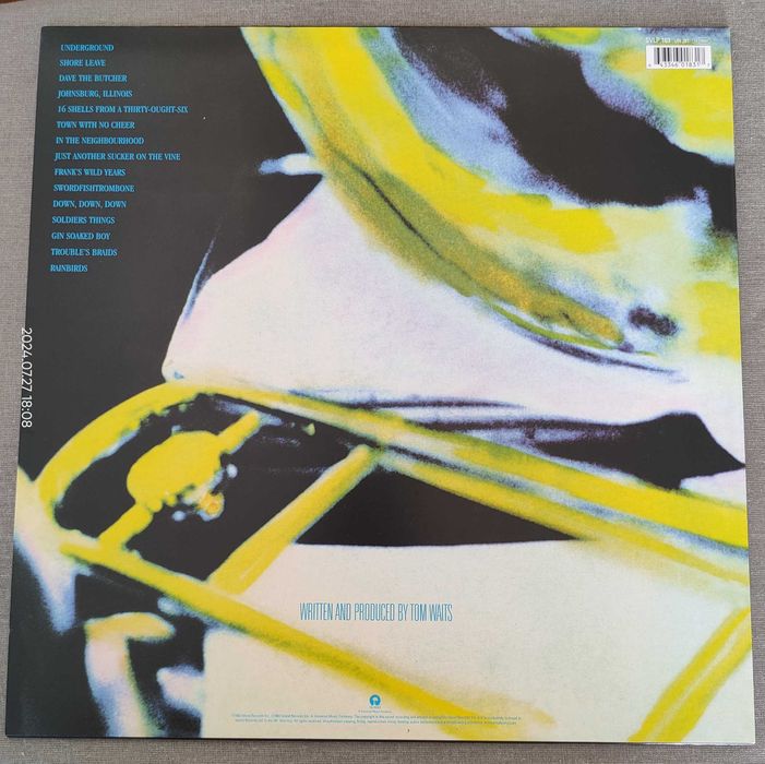 Vinil Tom Waits - Swordfishtrombones