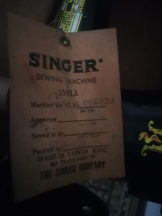 Maquina Singer excelete estado