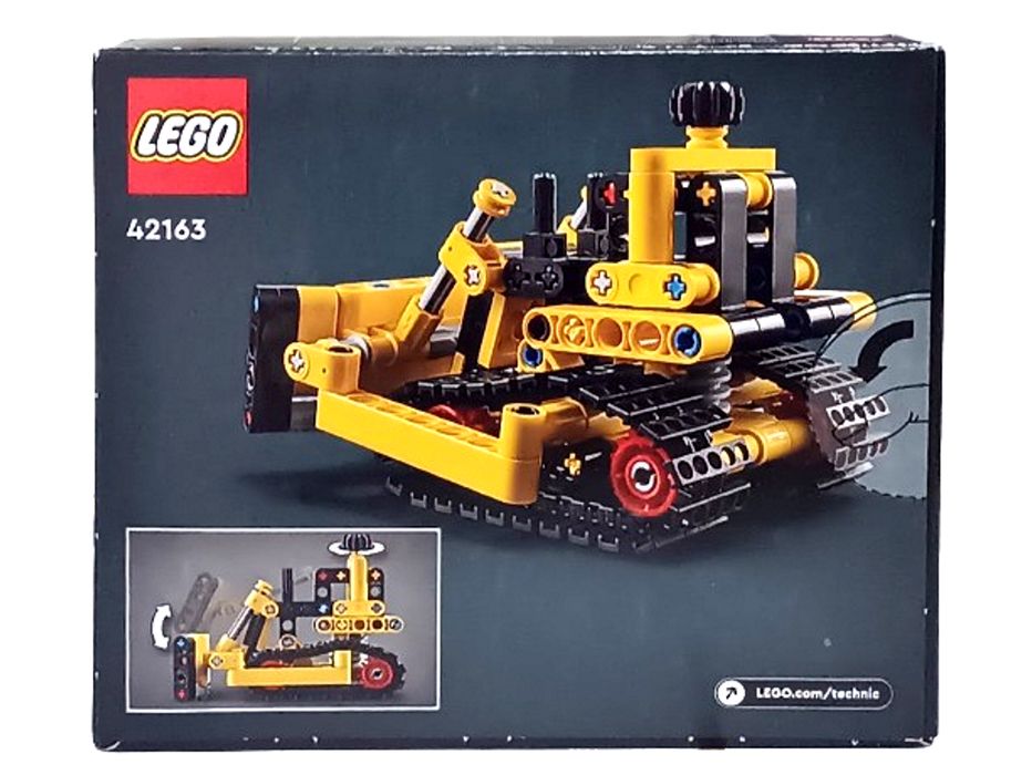 Klocki Lego Technic - Buldożer do zadań sp. 42163