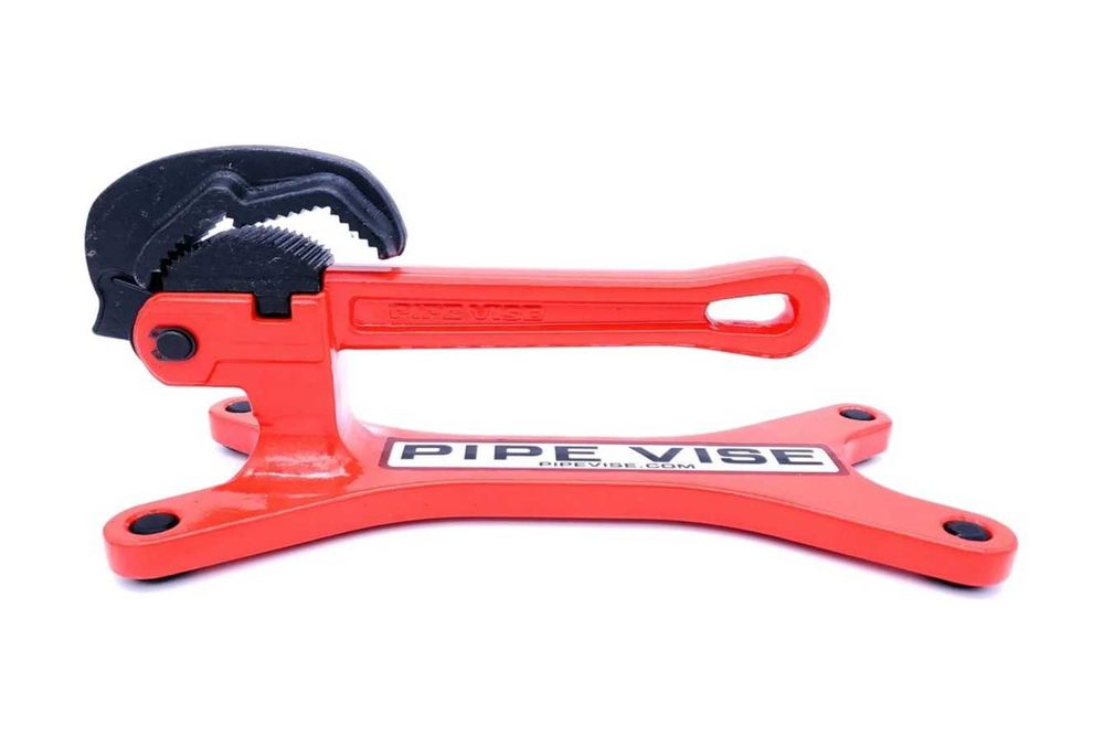 Aluminiowe imadło hydrauliczne do rur Pipe Vise APV01 (do 1,5″)