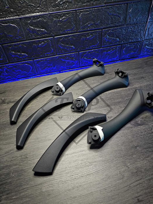 Pack 3 Puxadores Preto / Beje / Carbono Completos BMW E90/ E91 /E92 -