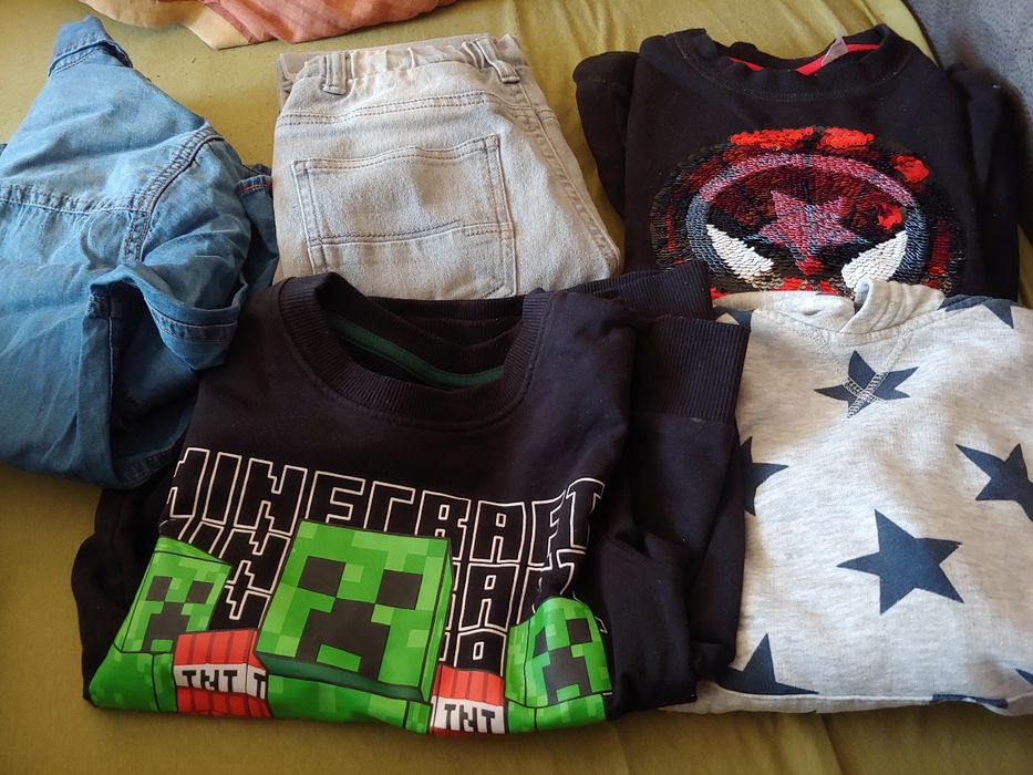 Zestaw dla chlopca 122/128