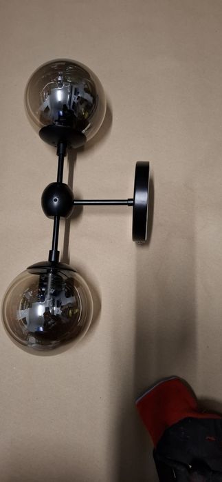 Kinkiet ścienny dwie kule