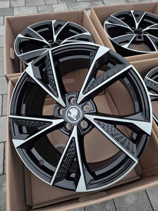 Felgi 18" 5x100 Audi VW Seat Skoda Subaru Lexus MG Nowe TPMS | #RS6