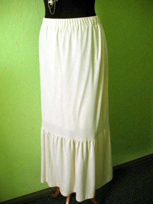 Spódnica - Dzianina - maxi 46 3XL biodra 120 cm