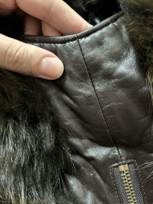 Натуральна хутряна жилетка 46р