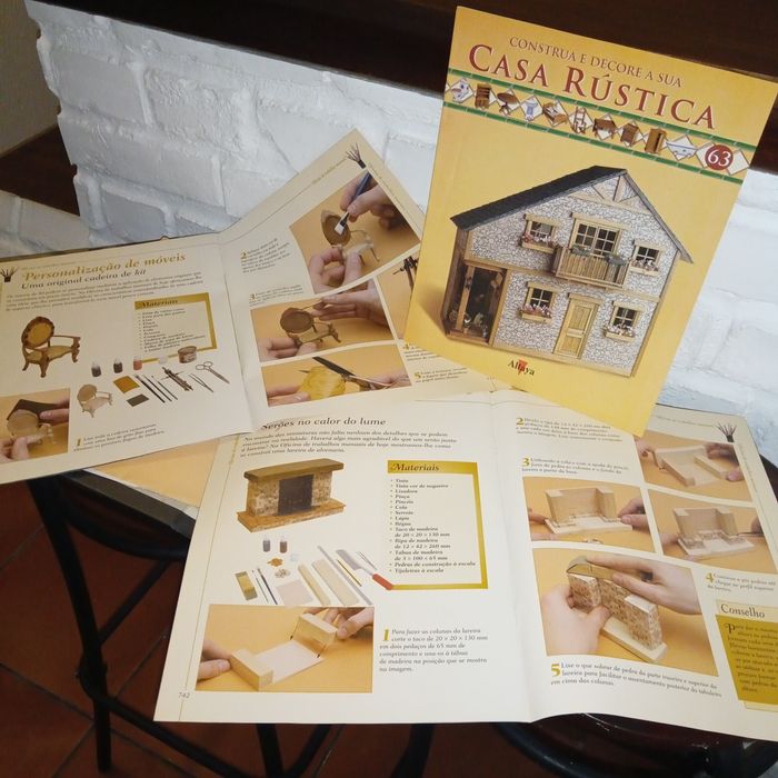 Fascículos casa rustica para colecionadores
