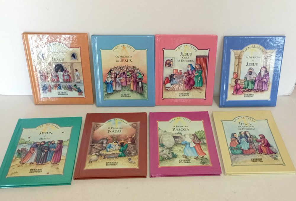 Histórias da Bíblia - Vida de Jesus (8 livros)